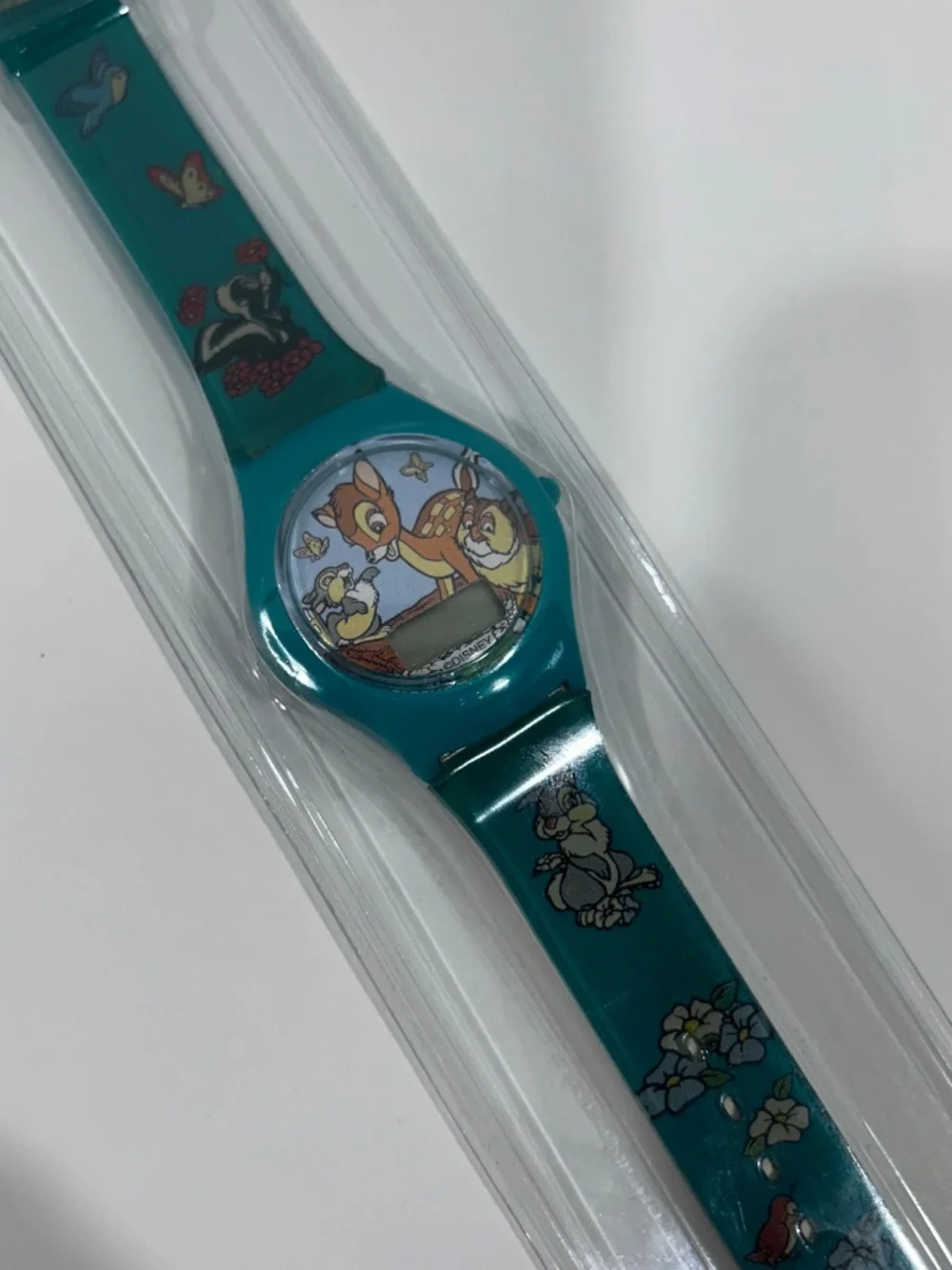 BAMBI Deer DIGITAL WATCH Disney (Fantasma 1990's)Toy Collectible/Vintage-Digital